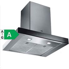 Franke Crystal Fcr 625 Tc Bk Xs E Sınıfı 4 Kademeli Dokunmatik Ada Tipi Davlumbaz Siyah