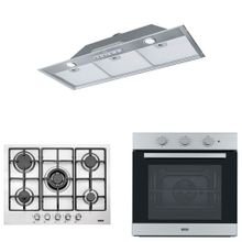 Franke FBI 931H XS - FHNL 705 4G TC XS E - FSL 82 H XS Inox 3'lü Ankastre Set