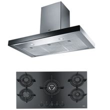 Franke Fcr 925 Tc BK/XS/900 Black Glass Davlumbaz Fhcr 905 4g Tc He Bk C Black Glass Ocak Ankastre Set