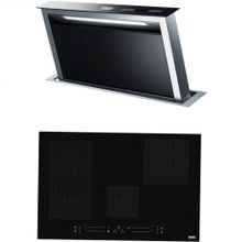 Franke FFW 908 IB XS+FMA 804 I F BK Siyah 2'li Ankastre Set