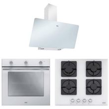 Franke FPJ 615 WH A Davlumbaz FHNS 604 WH Ocak - MA 82 WH Fırın Ankastre Set
