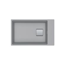 Franke Kubus 2 Kng 110-62 Stone Grey Tek Gözlü Damlalıksız Renkli Eviye