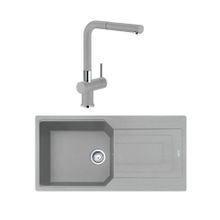 Franke Urban UBG 611-100 Sahara Tek Gözlü Armatürlü Granit Eviye Seti