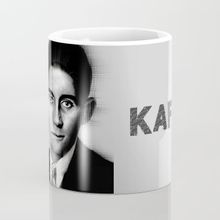 Franz Kafka Porselen Kupa Bardak
