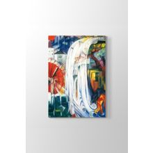 Franz Marc - The Bewitched Mill Tablosu