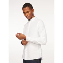 Fred Mello FM23W03CU Beyaz Slim Fit Gömlek Yaka Erkek Gömlek