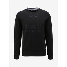 Fred Mello FM23W03FG Siyah Bisiklet Yaka Erkek Sweatshirt