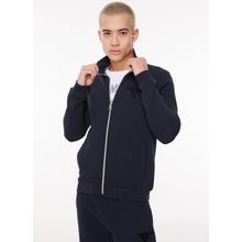 Fred Mello FM23W31FZ Lacivert Dik Yaka Erkek Sweatshirt