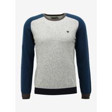 Fred Mello FM23W31MG Bej Bisiklet Yaka Slim Fit Erkek Kazak