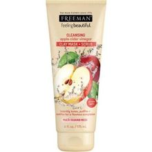 Freeman 175 ml Elma Sirkeli Köpüklü Kil Maskesi + Scrub