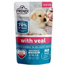 Frendi 100 gr Dana Etli Yavru Köpek Yaş Mama