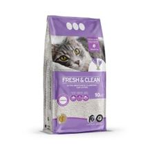 Fresh Clean 10 lt İnce Taneli Lavantalı Süper Topaklanan Doğal Kedi Kumu