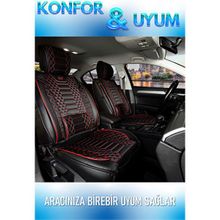 Fresh Start bmw 3 Serisi 328 Uyumlu Lüks Deri Oto Koltuk Kılıfı