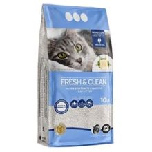 Fresh&Clean İnce Taneli Marsilya Sabunlu Süper 10 lt Topklanan Kedi Kumu