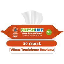 Freshlife 50x6 300 Yaprak Vücut Temizleme Havlusu