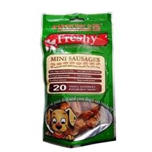 Freshy 20x100 gr Beef Sausages Biftekli Mini Sosis Köpek Ödülü