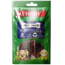 Freshy Beefy Twist Biftek Sarılı Burgu Çubuk 10 Adet Köpek Ödülü