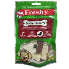 Freshy Ducky Delights Ördek Kaplı Sütlü Press 7 Adet Kemik