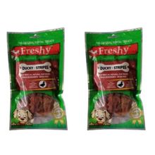 Freshy Taze Ördek Eti Şerit 20x80 gr 2 Adet Köpek Ödül Maması