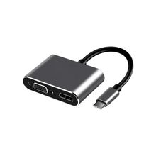 Frisby FA-7678C Type-C HDMI+VGA 4Kx2K Adaptör