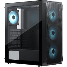 Frisby FC-9485G 600 W 80+ Siyah RGB Fan Mid Tower ATX Kasa