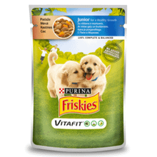 Friskies 100 gr Junior Tavuklu Havuçlu Köpek Pouch