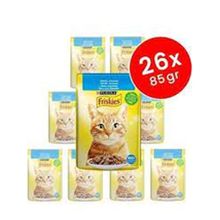 Friskies 26x85 gr Somonlu Yetişkin Kedi Konservesi