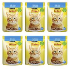 Friskies 6x85 gr Somonlu Soslu Yaş Kedi Maması