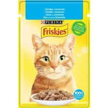 Friskies Somonlu Yetişkin Kediler için 26x85 gr Tam Yaş Kedi Maması