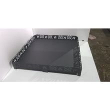 FS-102-Ç Çapraz Desenli 75*75 Soba Altlığı