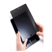Fuchsia Apple iPad 9.7-5.6. Nesil Tablet Privacy Temperli Siyah Cam Ekran Koruyucu