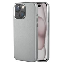 Fuchsia İphone 15 İle Uyumlu Hbc-242 Dividing Titan Gri Kablosuz Şarj Özellikli Kapak