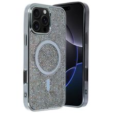 Fuchsia İphone 16 Pro İle Uyumlu Helen Rainbow Kablosuz Şarj Özellikli Kapak
