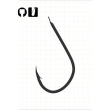 Fudo 4101 No 1/0 Fukase Black Nikel İğne