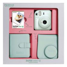 Fujifilm Instax Mini 12 Bundle Box Kil Beyazı Anlık Fotoğraf Makinesi
