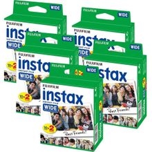 Fujifilm instax Wide 2x10 100 Adet 5 Paket Film