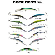Fujin 144 Orange Black Gold Deepboss 90F 9.5 gr Maket Balık