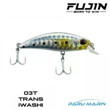 Fujin Ziggy 50 mm 03T Trans Iwashi LRF Maket Balık