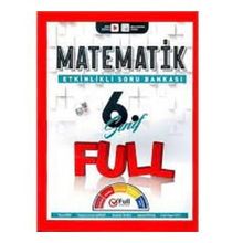 Full Matematik Yayınları 2022 6. Sınıf Matematik Soru Bankası