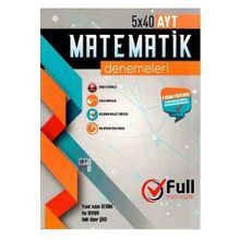 Full Matematik Yayınları AYT Matematik 5x40 Denemeleri
