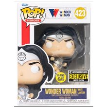 Funko POP 423 Wonder Woman 80th Anniversary White Lantern Glow-in-The-Dark Pop Figür