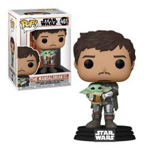Funko Star Wars Mandalorian Mando Holding Child Pop Figür