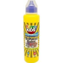 Funny Kids 500 ml Sarı Yıkanabilir Akrilik Okul Boyası