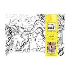 Funny Mat 1009 Dinozorlar Çağı Boyama Sayfası - Akademi Çocuk Yayınevi