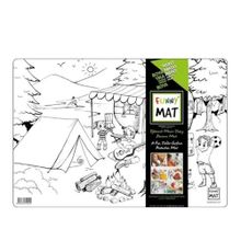 Funny Mat Kamptayız 33.5x48 cm Boyanabilir Aktivite Örtüsü