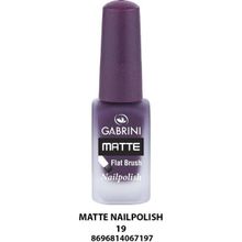 Gabrini No:19 Matte Nailpolish Oje