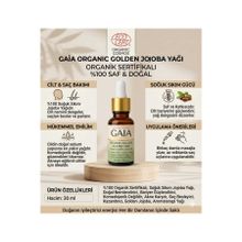 Gaia Organic Organik Golden 30 ml Jojoba Yağı