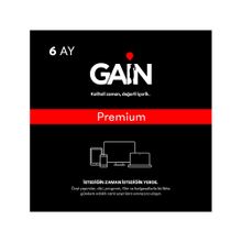 Gain Premium 6 Aylık Abonelik