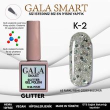Gala 10 ml K-02 Smart Glitter Kalıcı Oje