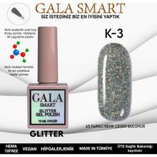 Gala 10 ml K-03 Smart Glitter Kalıcı Oje